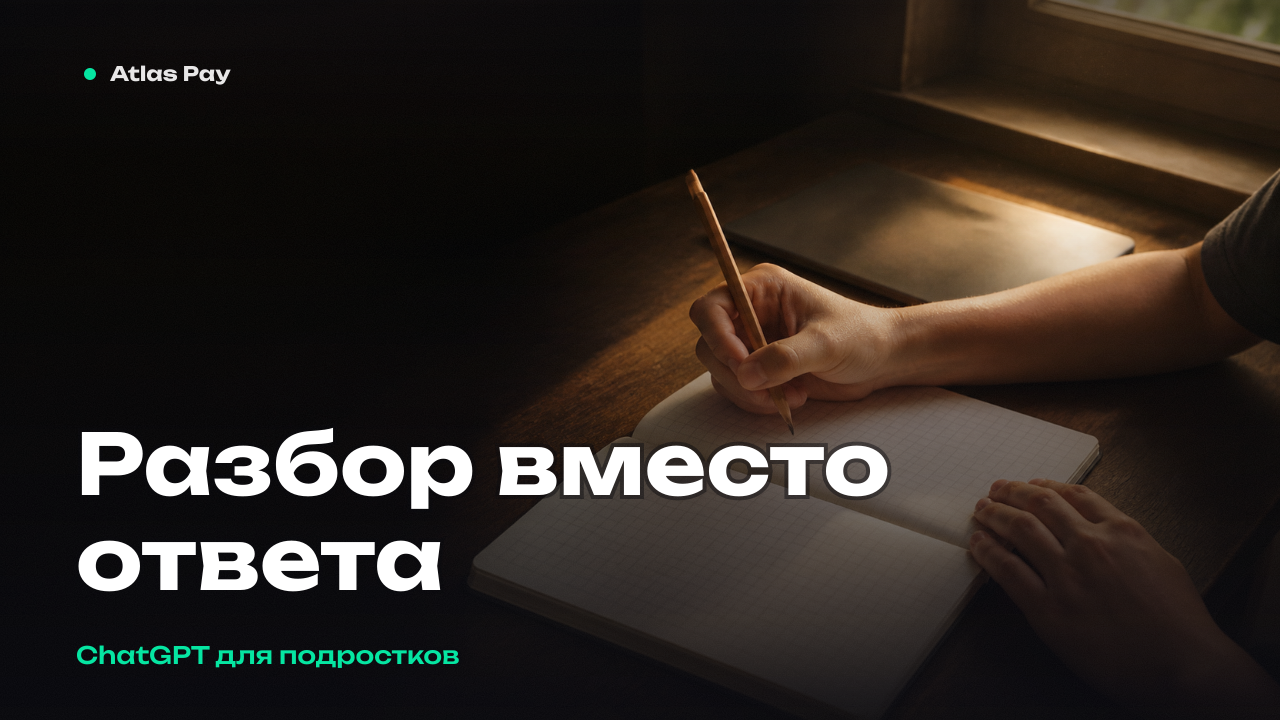 Подростковый ChatGPT перестал решать домашку за школьника — и не показывает рекламу