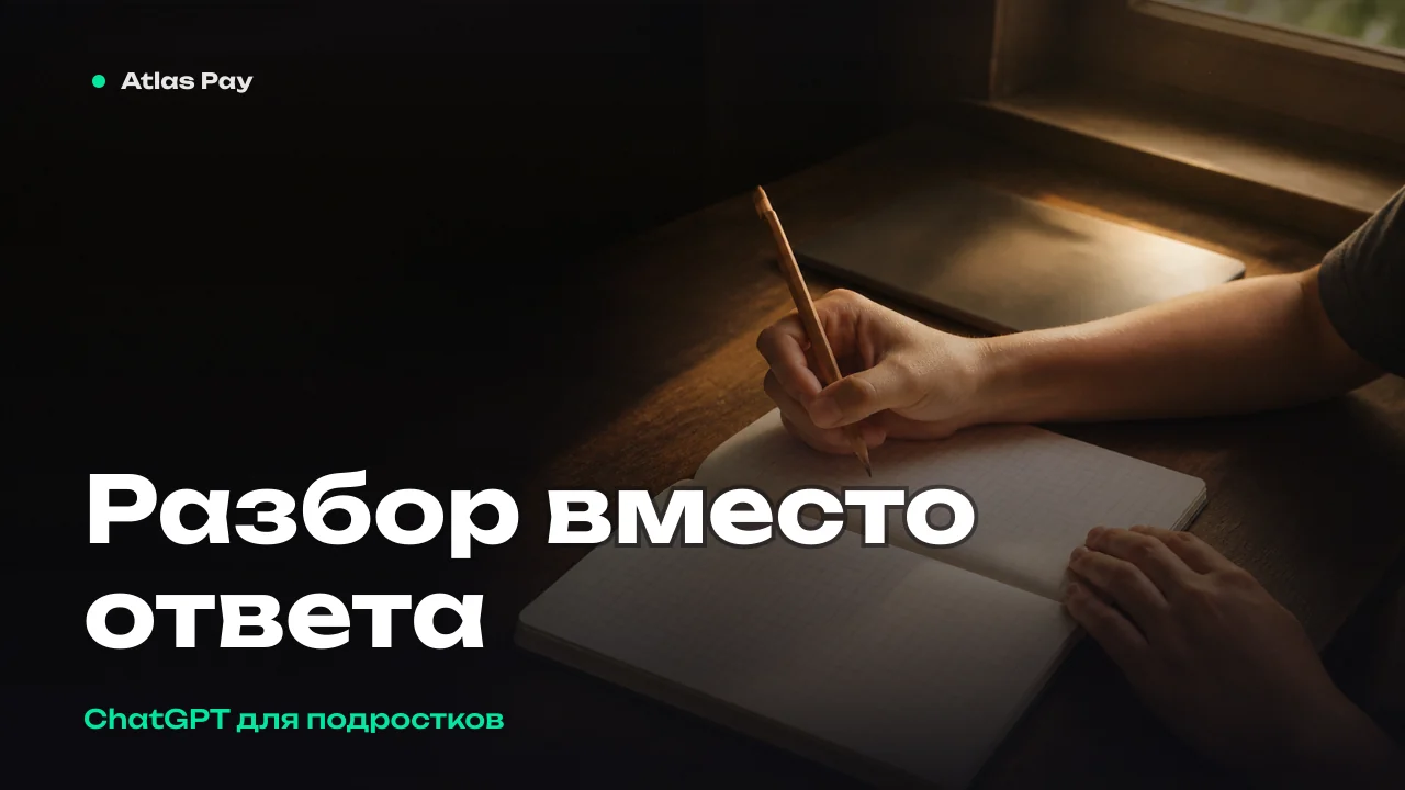 Подростковый ChatGPT перестал решать домашку за школьника — и не показывает рекламу