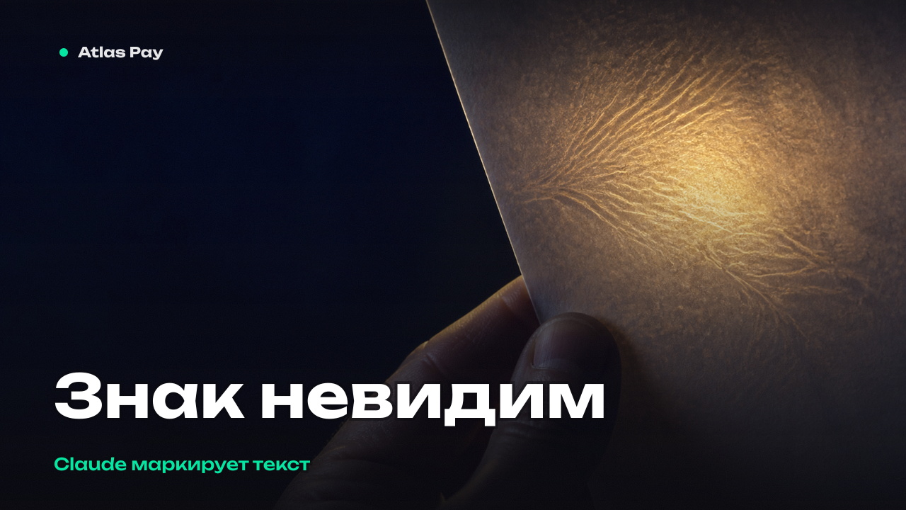 Anthropic рассказала, как работает водяной знак в текстах Claude: невидимый читателю, без данных о вас — и бессильный на коде