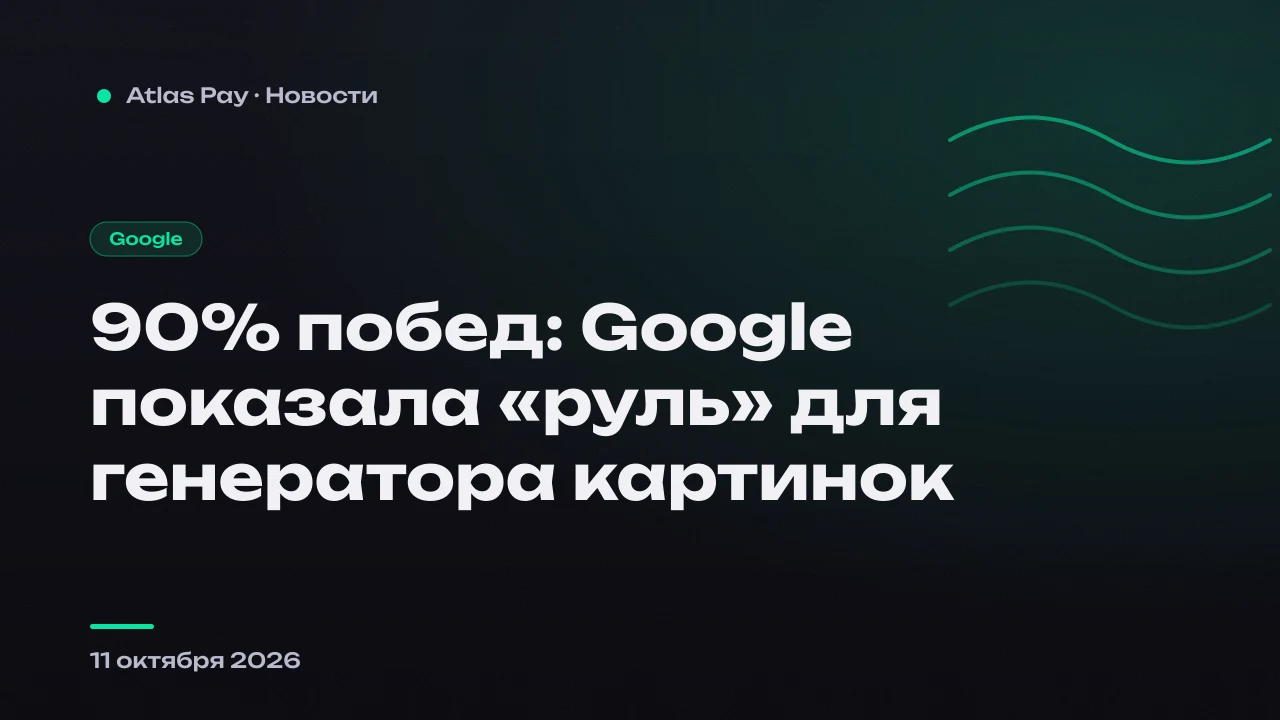 90% побед: Google показала «руль» для генератора картинок